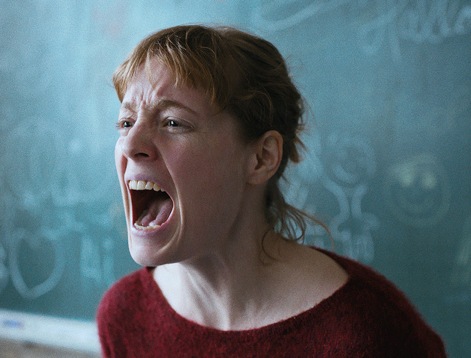 Leonie Benesch as Frau Carla Nowak in The Teachers' Lounge (courtesy of Palace Films).